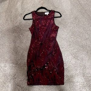 Mini sequin dress